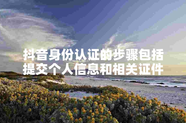 抖音身份认证的步骤包括提交个人信息和相关证件，以便平台审核并确认用户的真实身份。
