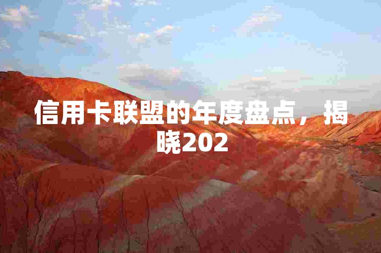 信用卡联盟的年度盘点，揭晓2025年最受瞩目的十大信用卡联盟排行！