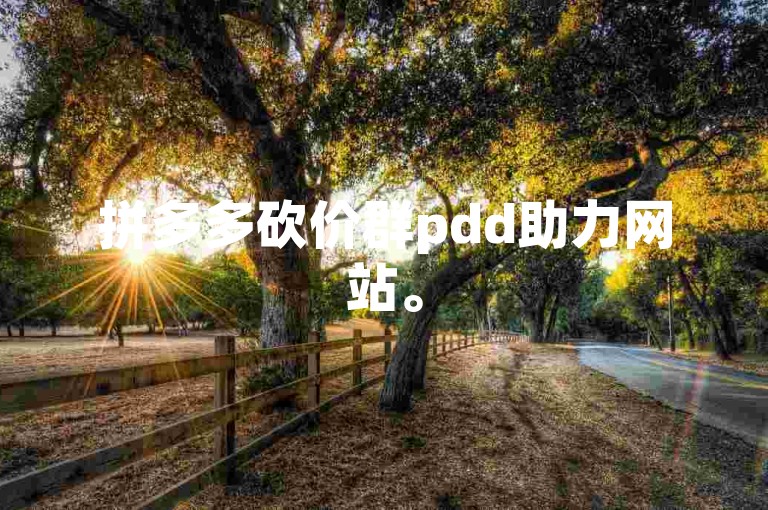 拼多多砍价群pdd助力网站。