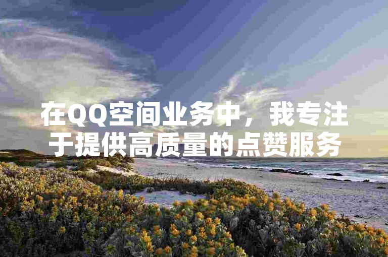 在QQ空间业务中，我专注于提供高质量的点赞服务，同时也涉足快手账号交易，帮助客户快速获得1万粉丝的平台支持。