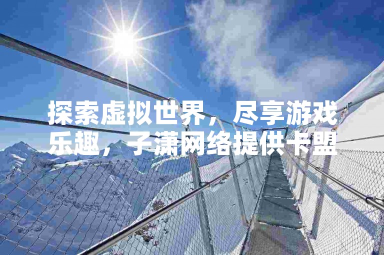 探索虚拟世界，尽享游戏乐趣，子潇网络提供卡盟QQ业务和拼多多助力服务，让你轻松集齐碎片，还有评论人气互动软件助你社交无障碍。