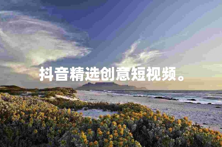 抖音精选创意短视频。